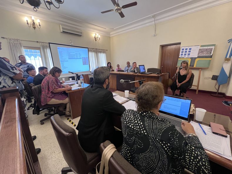 La abogada Carolina Farías del Servicio Local de Promoción y Protección de los Derechos del Niño.