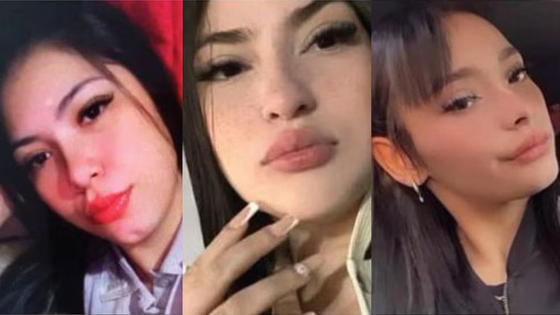 Brenda, Morena y Lara están desaparecidas desde el viernes cuando se las vio por última vez en la rotonda de La Tablada en el partido de La Matanza.