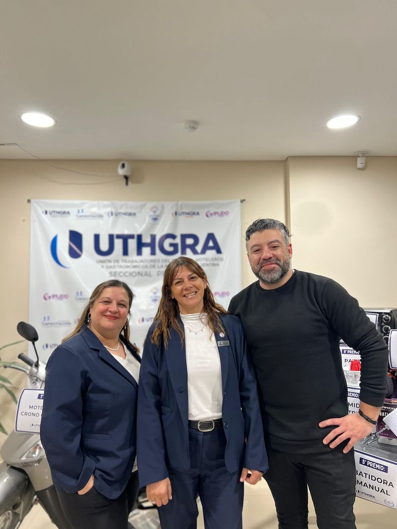 Evelina Chimente, Laura Lacerda e Iván Lucero integran la comisión interventora de Uthgra Pergamino.