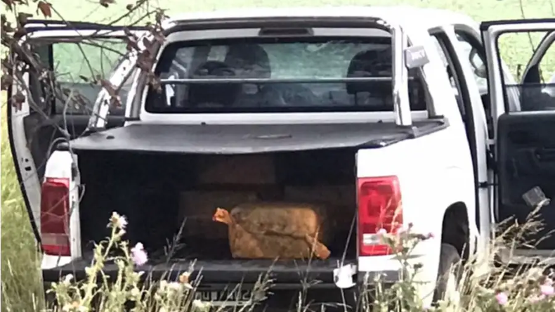 La camioneta Volkswagen Amarok estaba a nombre de la líder narco boliviana.