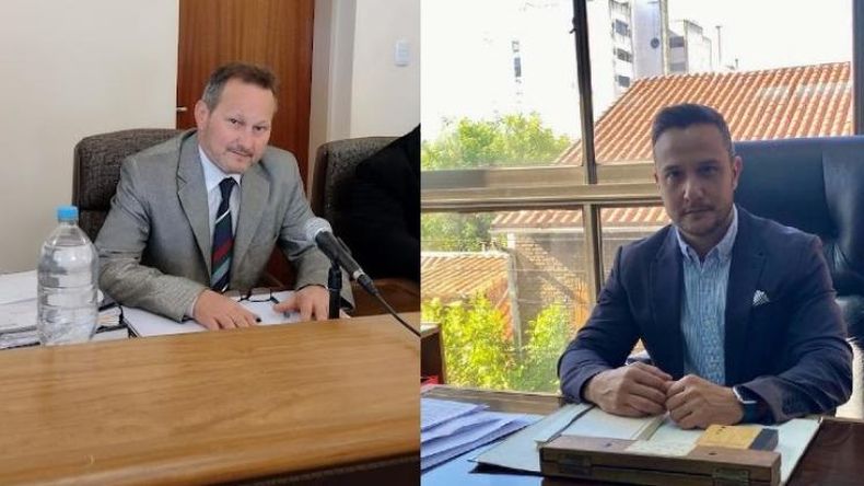 El juez Guillermo Burrone y el fiscal Francisco Furnari intervinieron en las actuaciones judiciales que terminaron en condena al imputado y el decomiso del auto de los narcos rosarinos.