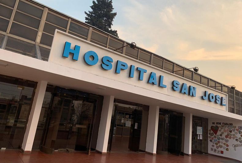 El Consultorio 22 del Hospital San José atiende las patologías respiratorias en niños.
