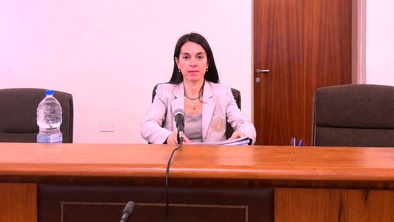 La jueza Marcela Santoro presidió las audiencias de debate por la denuncia de una joven a un adulto mayor de la ciudad de Colón.