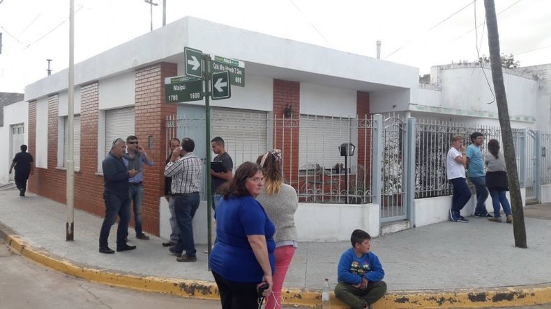 La casa de Maipú y Conscripto Silva donde Caputa perpetró el doble homicidio.