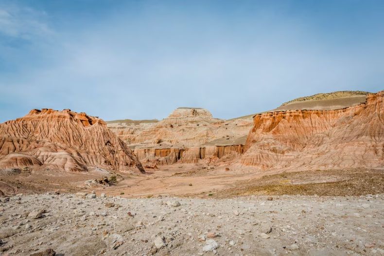 Rocas Coloradas es una zona desértica.