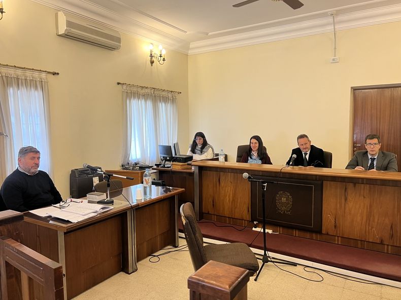 El fiscal Horacio Oldani encabezó la acusación en el Tribunal Oral en lo Criminal 1 del Departamento Judicial Pergamino ante los jueces Marcela Santoro, Guillermo Burrone e Ignacio Uthurry