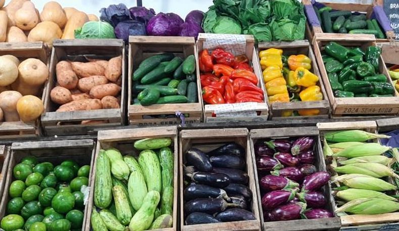 Las frutas y verduras bajaron sus precios en un 11,4% durante el cuarto mes del año en Pergamino.
