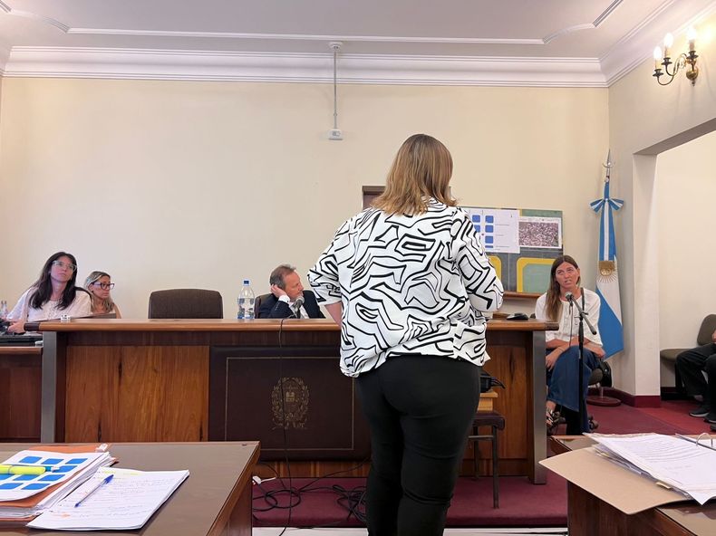 La trabajadora social Victoria Álvarez Maglione brindó su testimonio sobre las tres intervenciones que hizo por requerimiento de la Justicia en la casa de Benjamín Rojas.